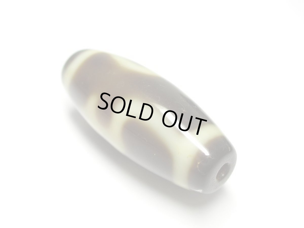 画像4: 黒地至純・宝瓶天珠 28mm (4)