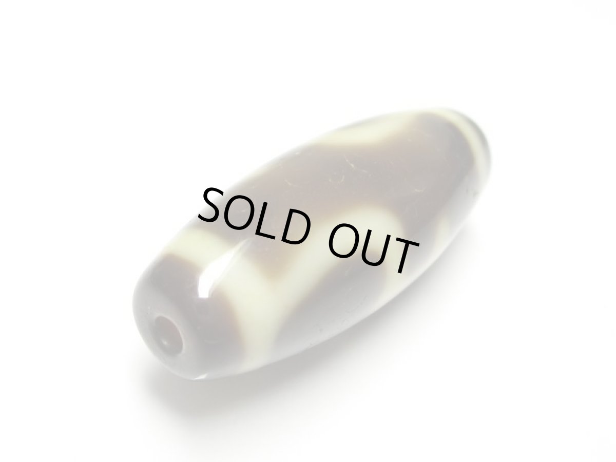 画像3: 黒地至純・宝瓶天珠 28mm (3)