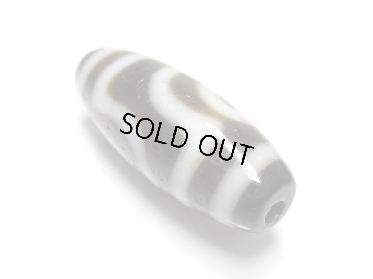 画像4: 黒地至純・二眼天珠 25mm (4)