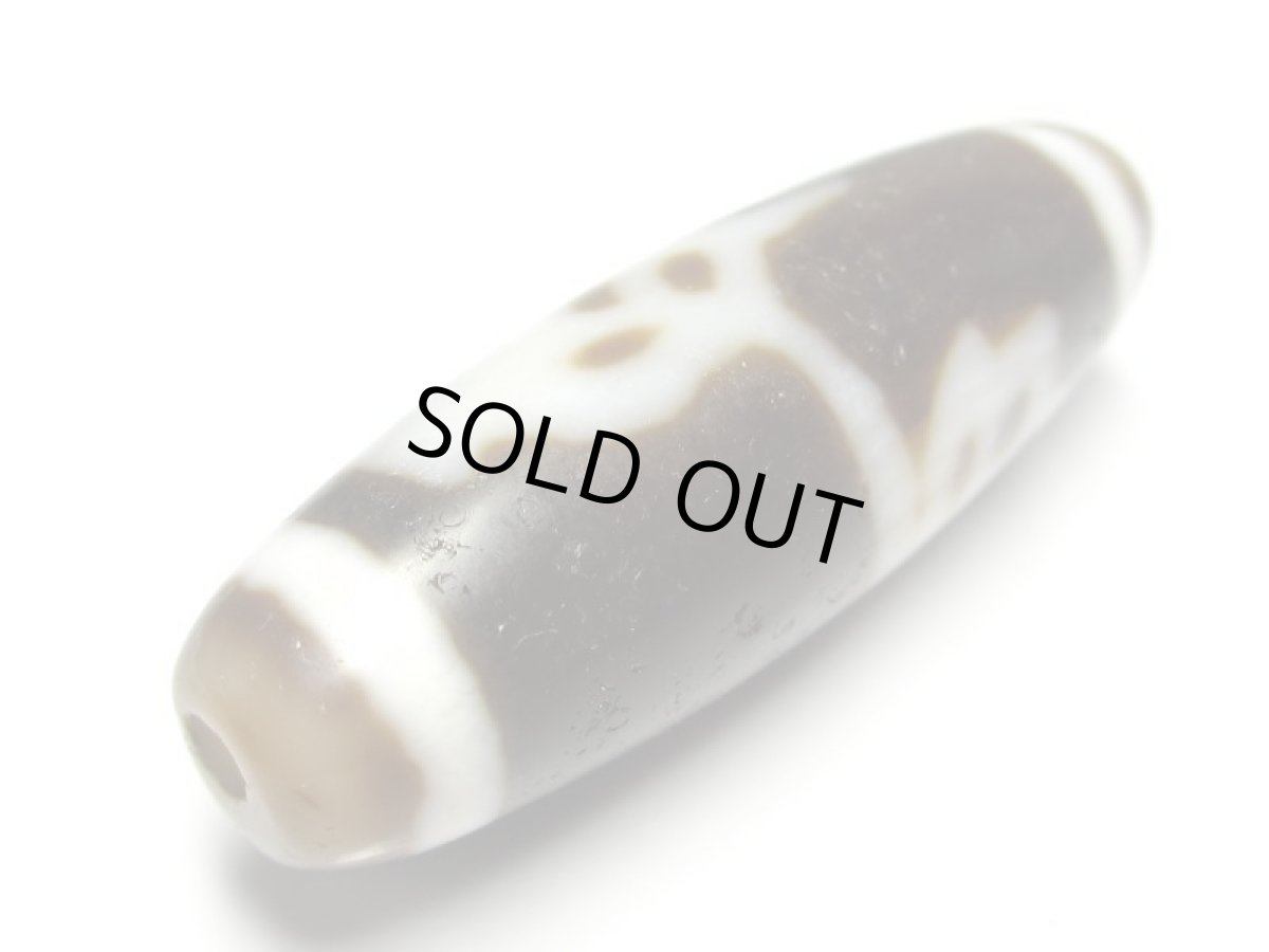 画像3: 風化龍鱗・仏手蓮花天珠 41mm (3)