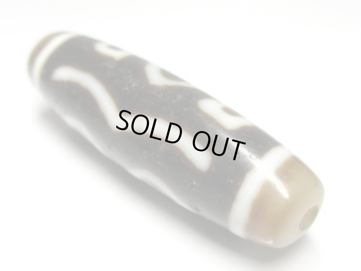 画像4: 風化龍鱗・仏心三眼天珠 43mm (4)