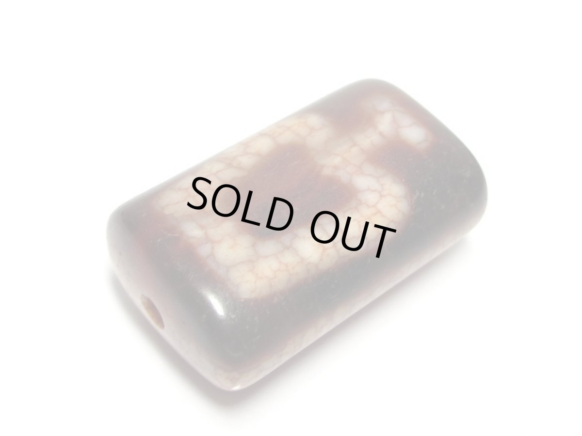 画像3: 老鉱朱砂紅・吉祥観音宝瓶天珠   (3)