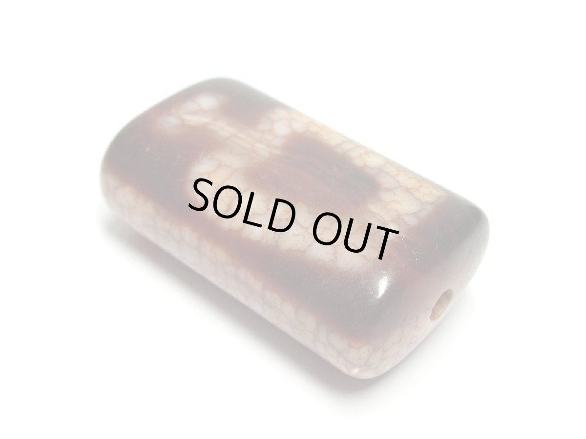 画像4: 老鉱朱砂紅・吉祥観音宝瓶天珠   (4)