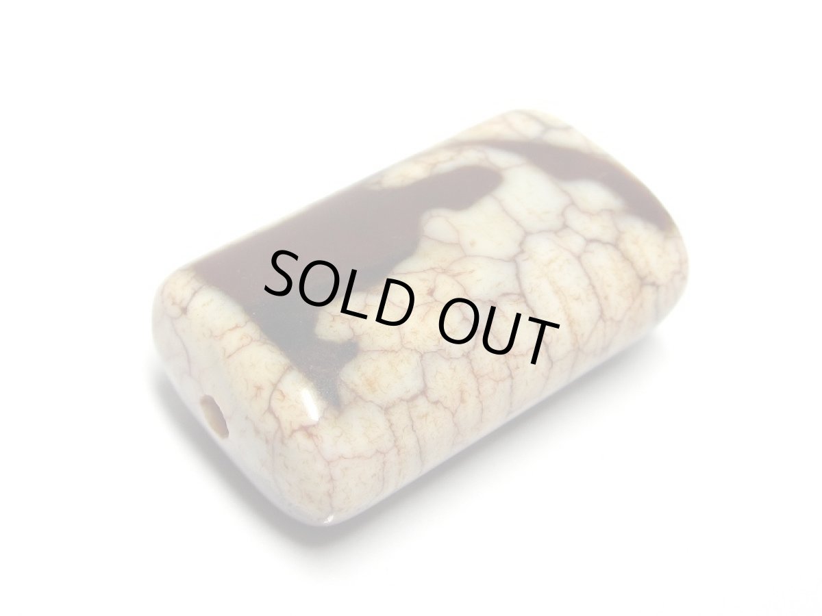 画像3: 老鉱朱砂紅・吉祥観音金剛杵天珠 (3)