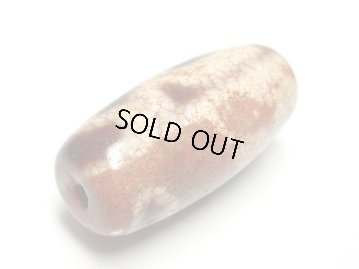 画像3: 老鉱朱砂紅・吉祥観音財神天珠 (3)