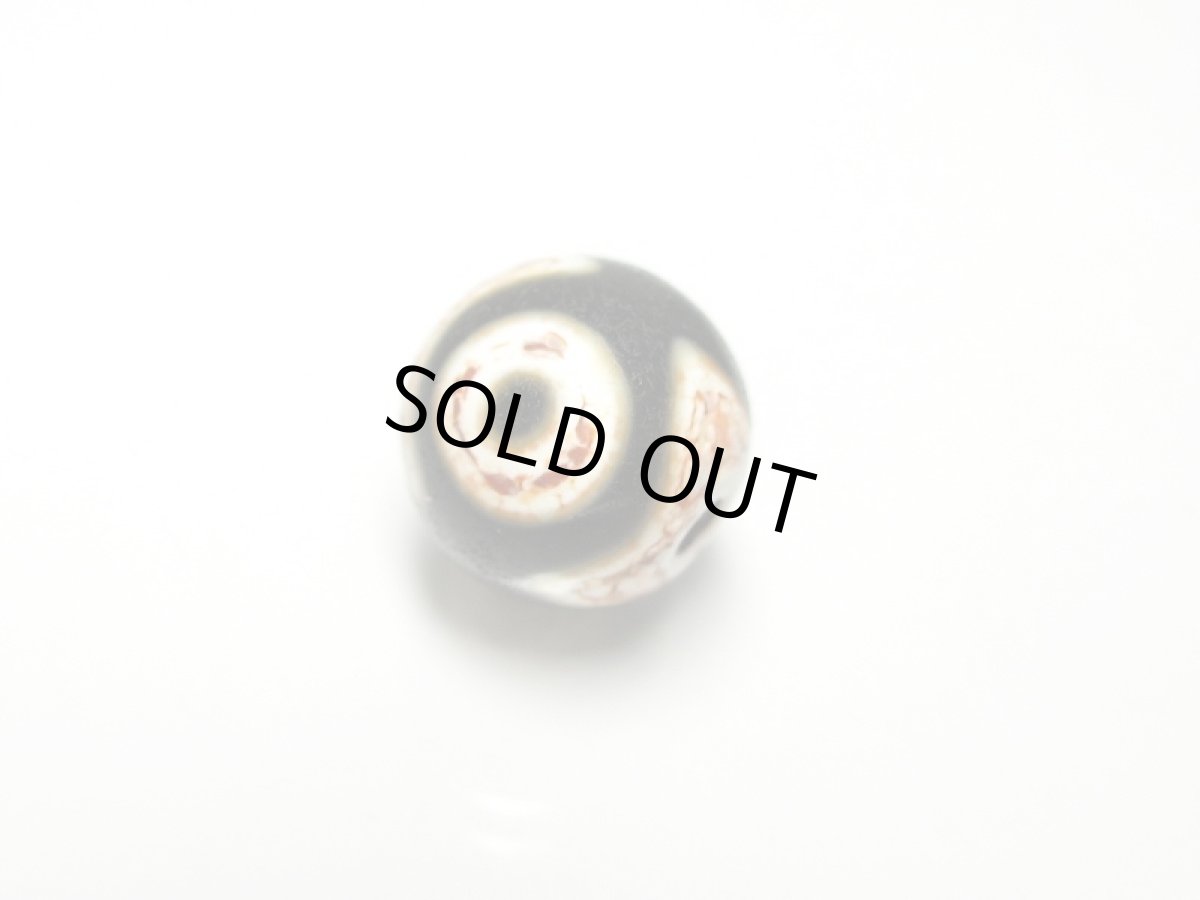 画像2: 老鉱天珠・三眼天珠 10mm (2)