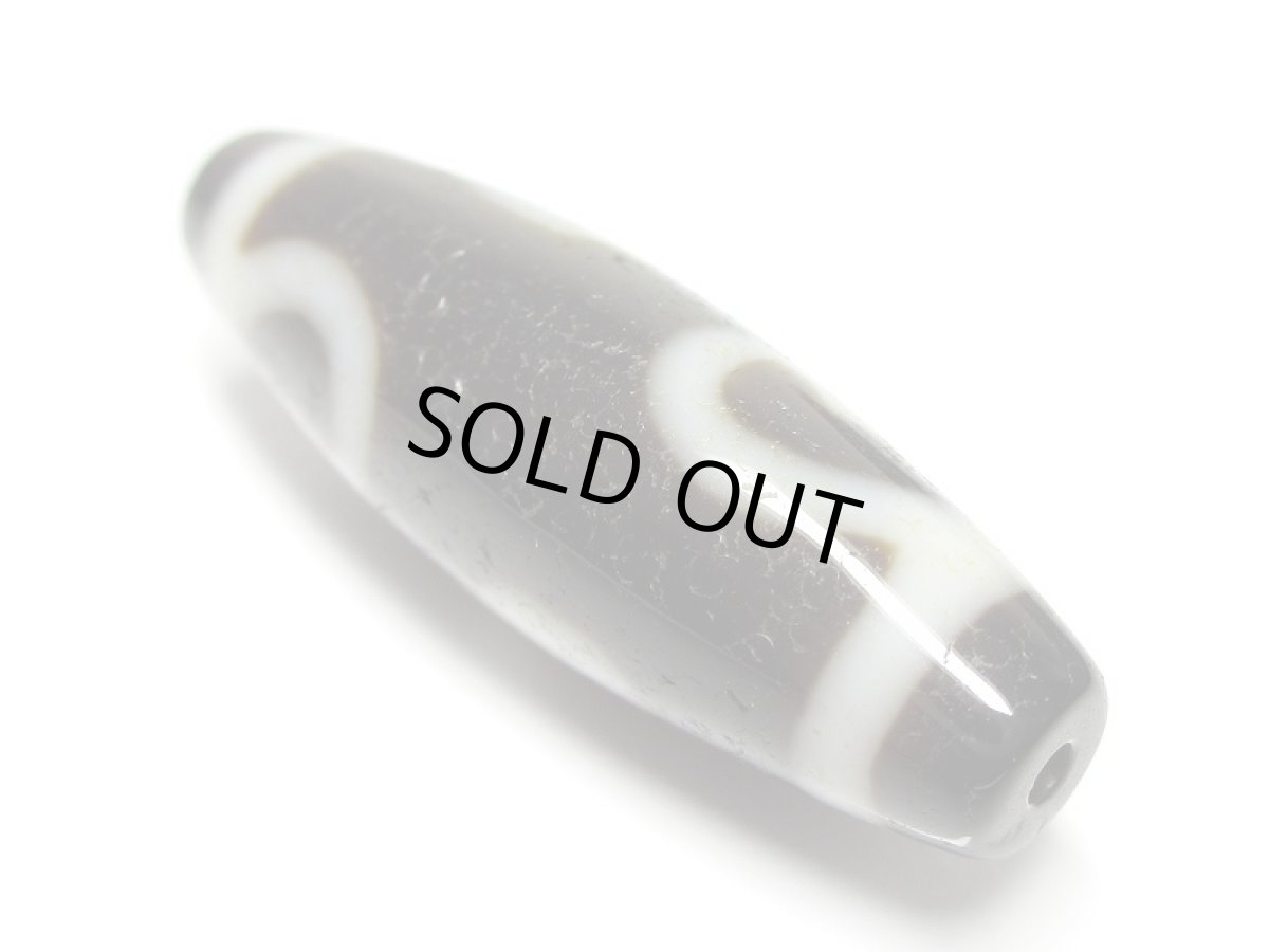 画像4: 至純風化紋・如意天珠 38mm (4)