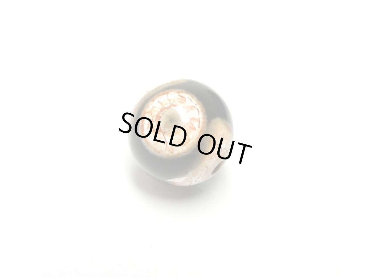 画像2: 老鉱天珠・三眼天珠 10mm (2)