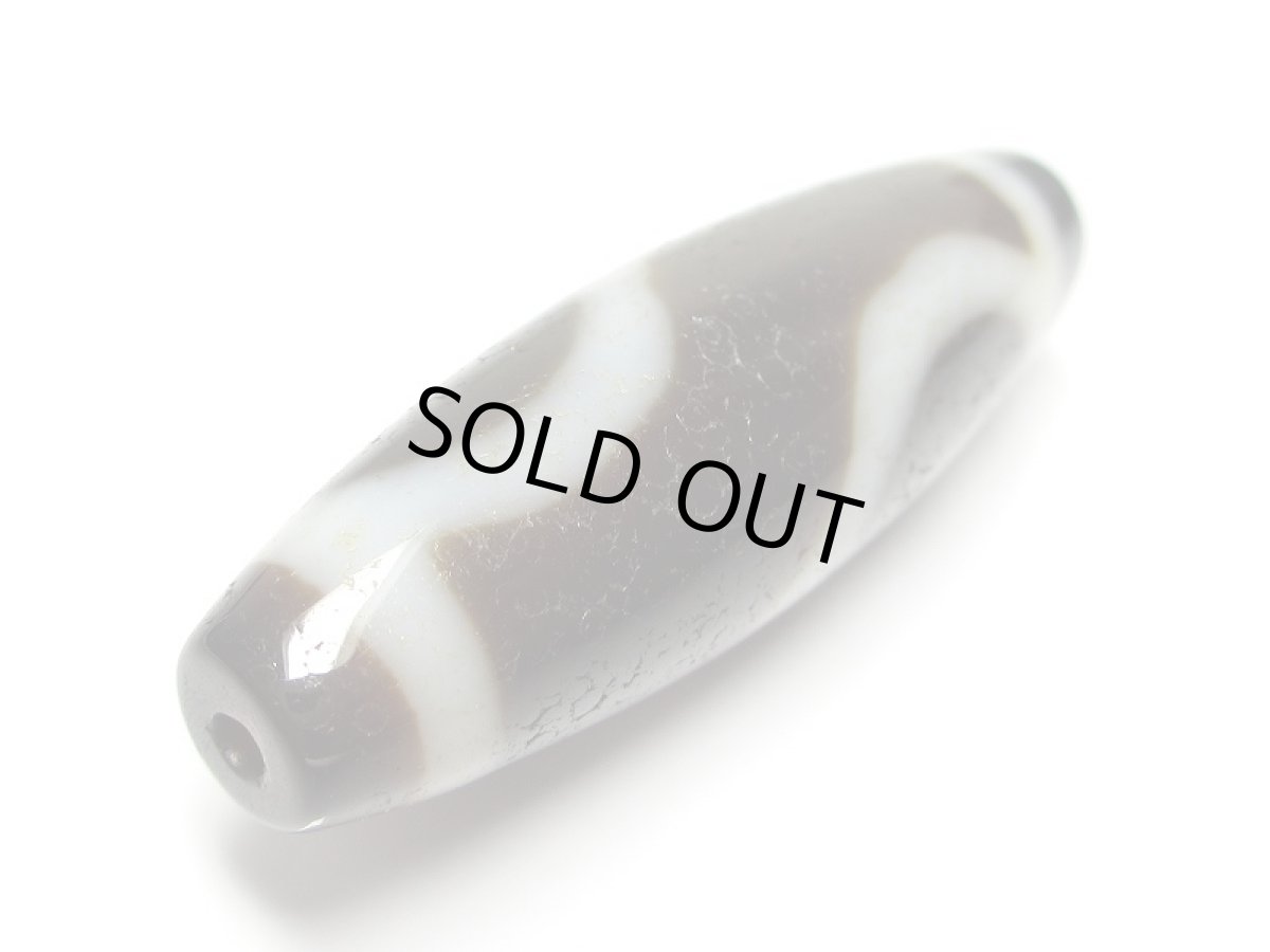 画像3: 至純風化紋・如意天珠 38mm (3)