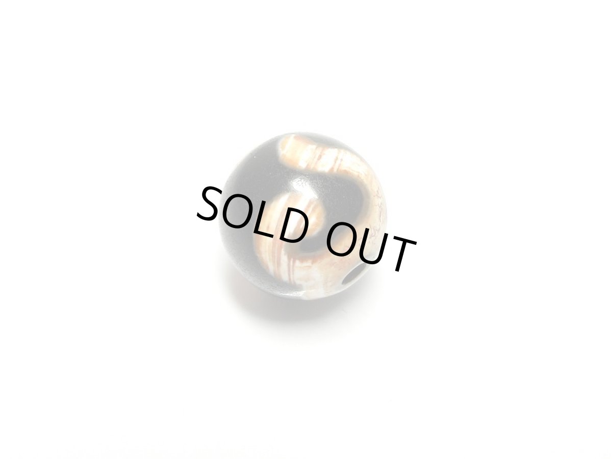 画像2: 老鉱天珠・如意天珠 10mm (2)