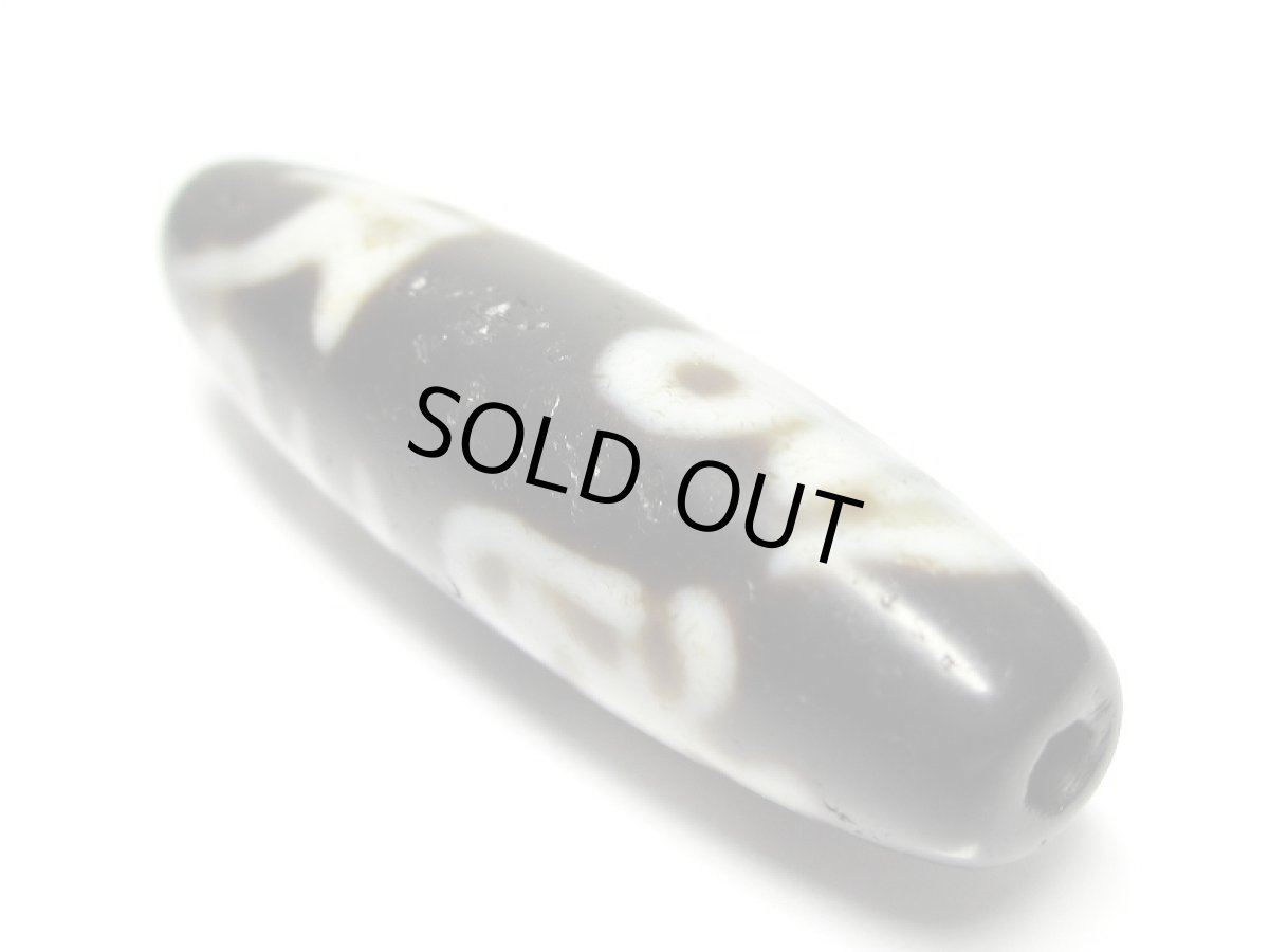 画像4: 風化龍鱗・六字真言天珠 42mm (4)