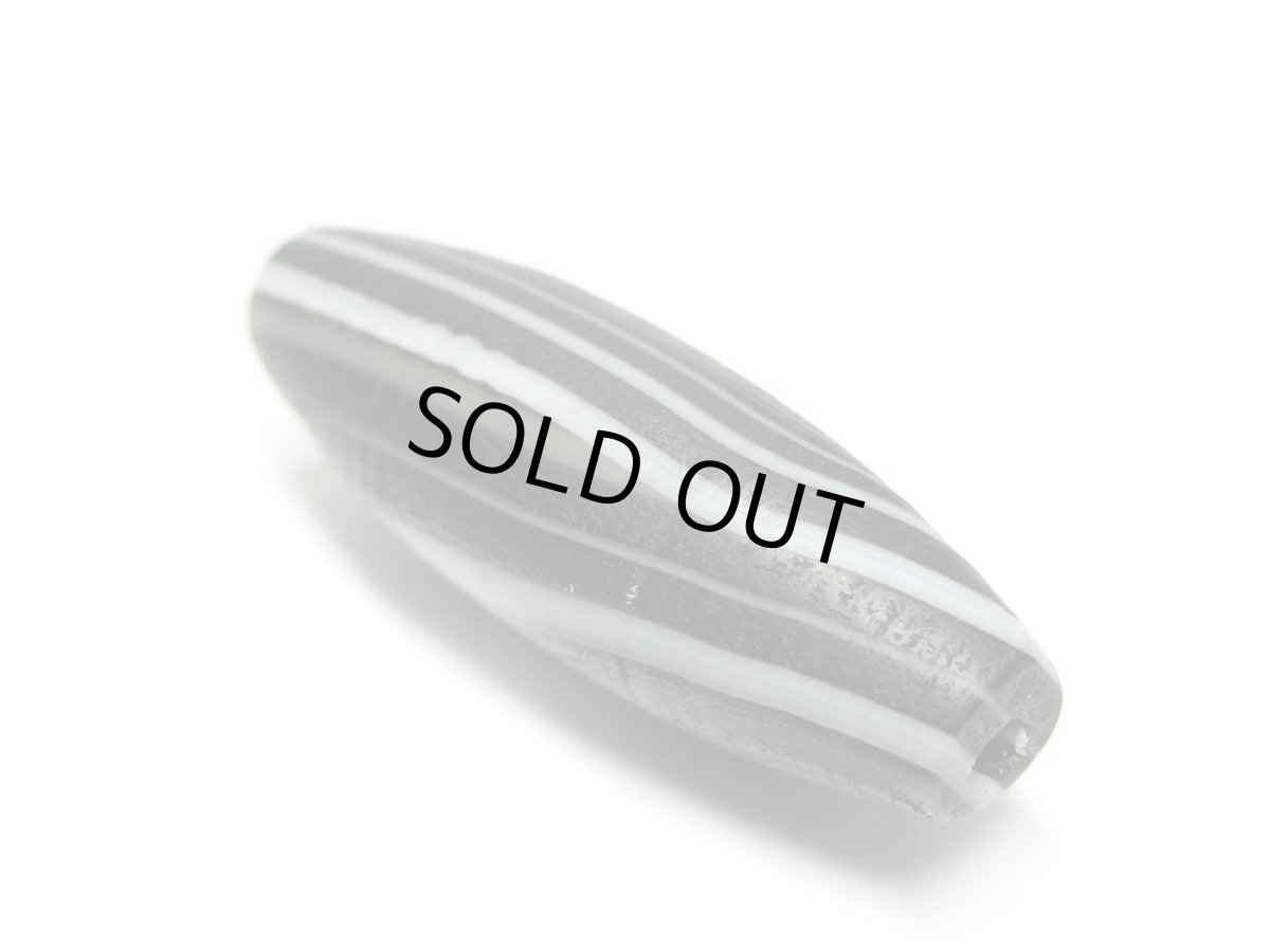 画像2: 天然線天珠 30mm (2)