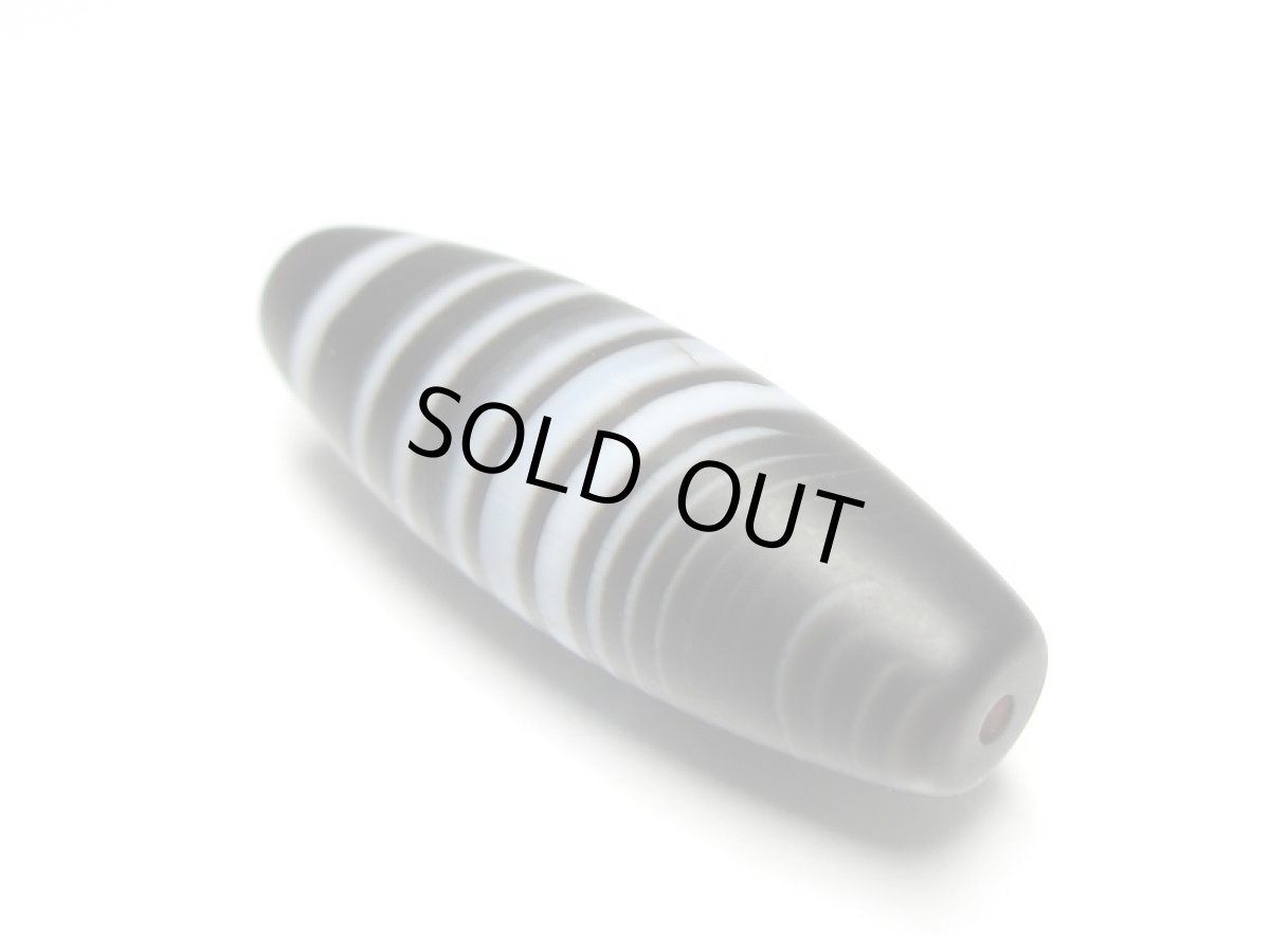 画像2: 天然線天珠 30mm (2)