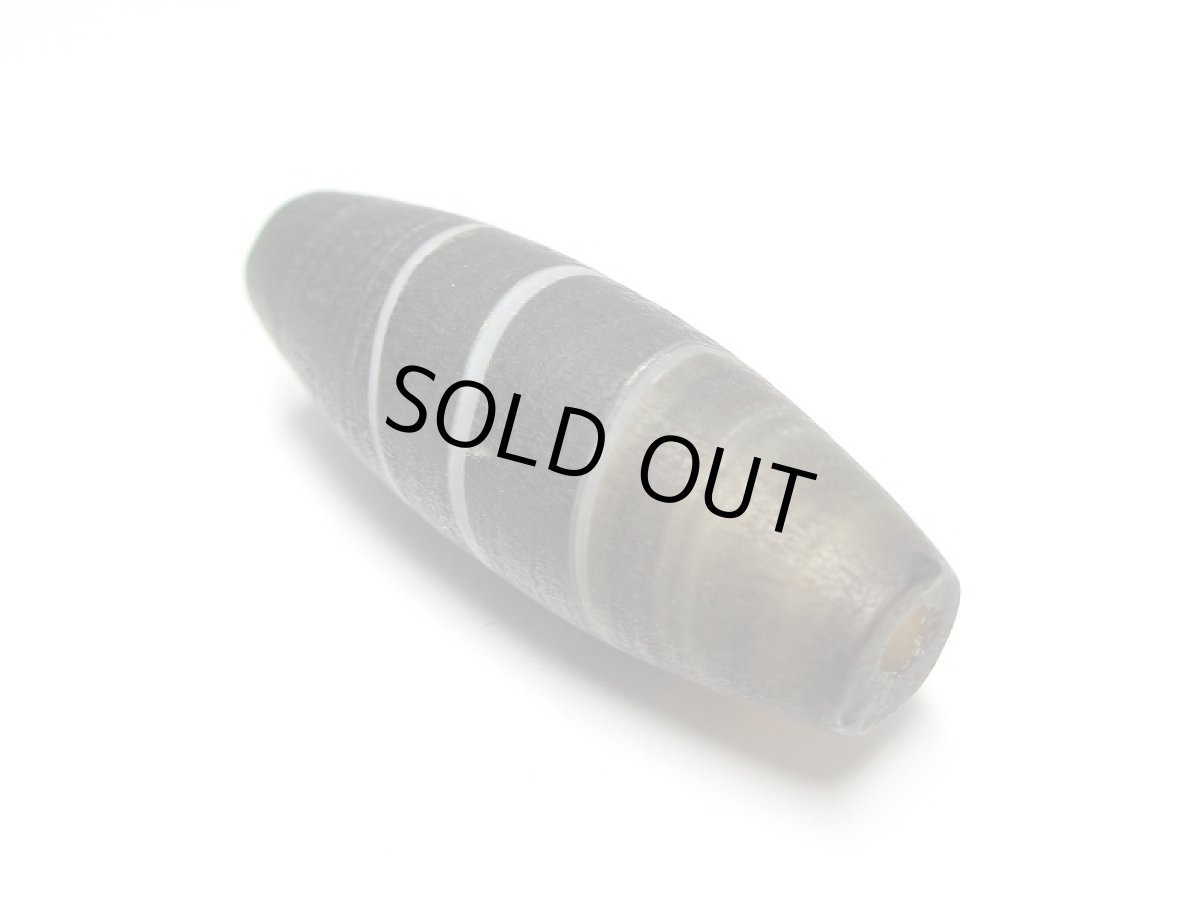 画像2: 天然線天珠 30mm (2)