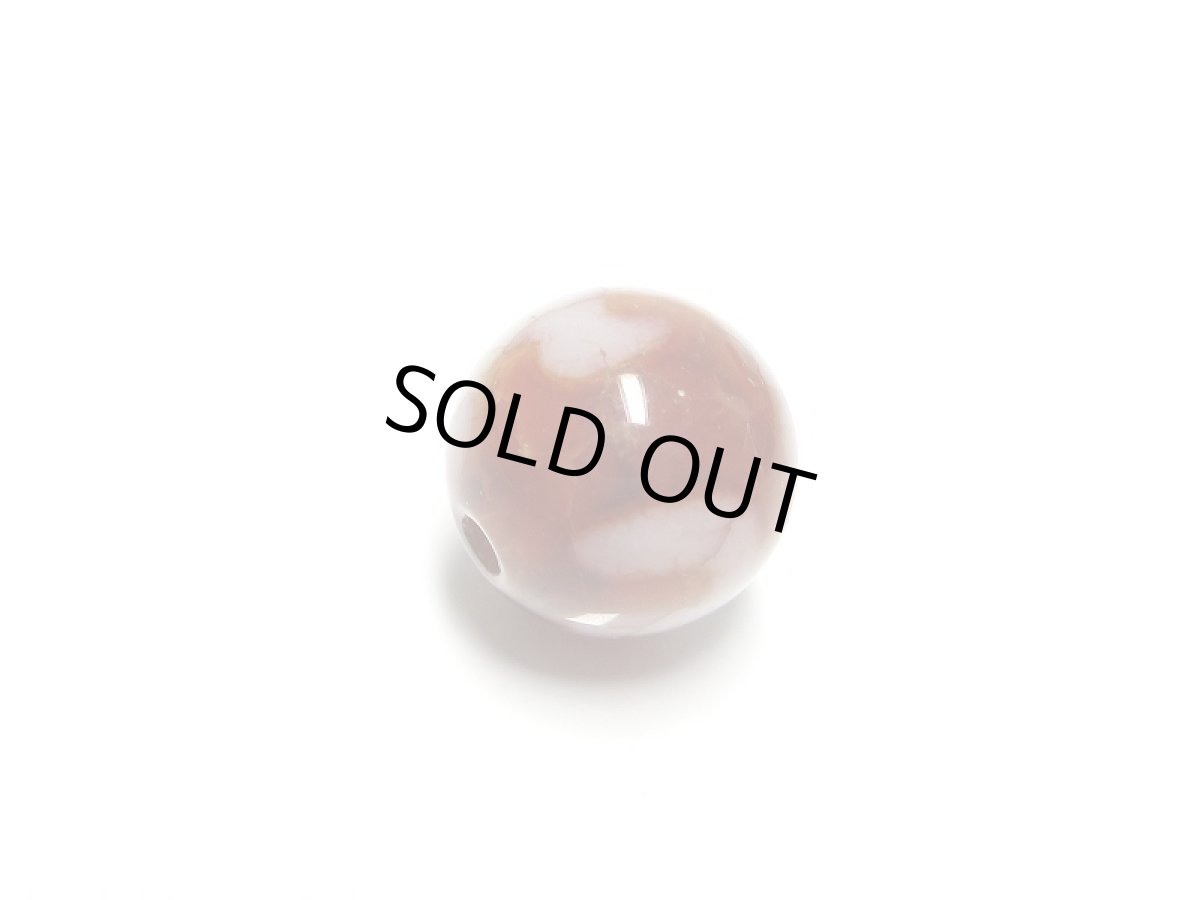 画像3: 紅鱗紋丸型天珠・観音卍天珠 10mm (3)