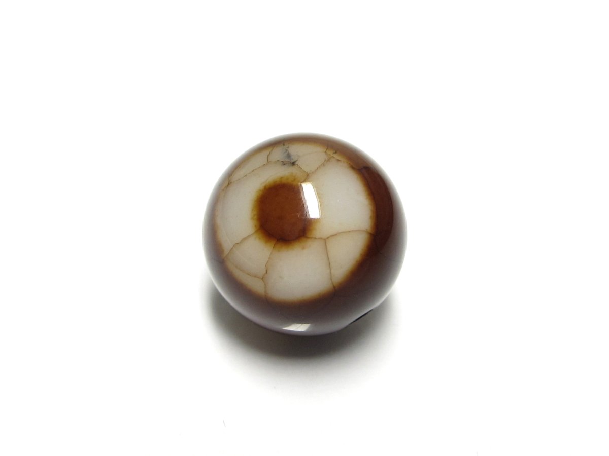 画像2: 火供天珠・天地天珠 14mm (2)