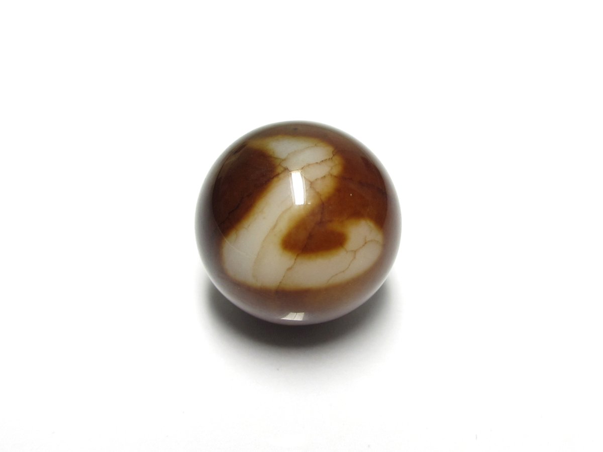 画像1: 火供天珠・如意天珠 14.5mm  (1)