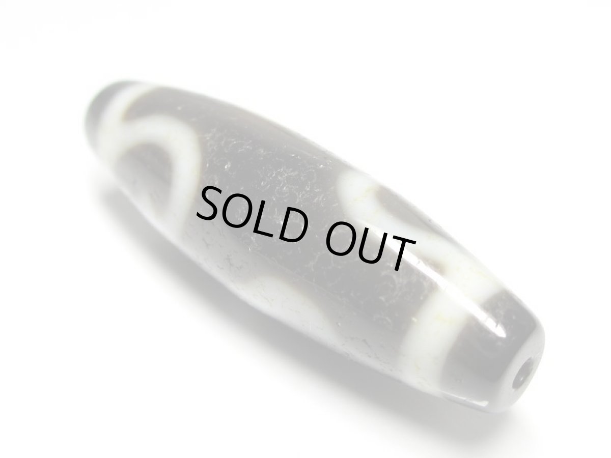 画像4: 至純風化紋・如意天珠 38mm (4)