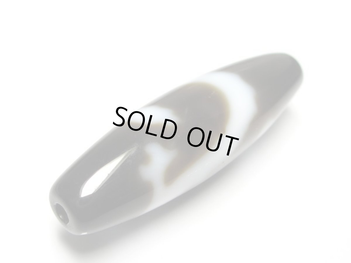 画像3: 黒地至純・三爪龍神天珠 38mm (3)