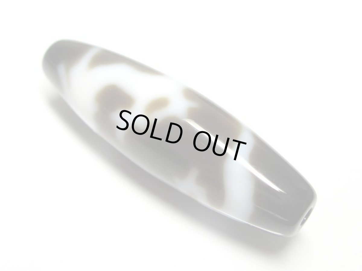 画像2: 黒地至純・三爪龍神天珠 38mm (2)