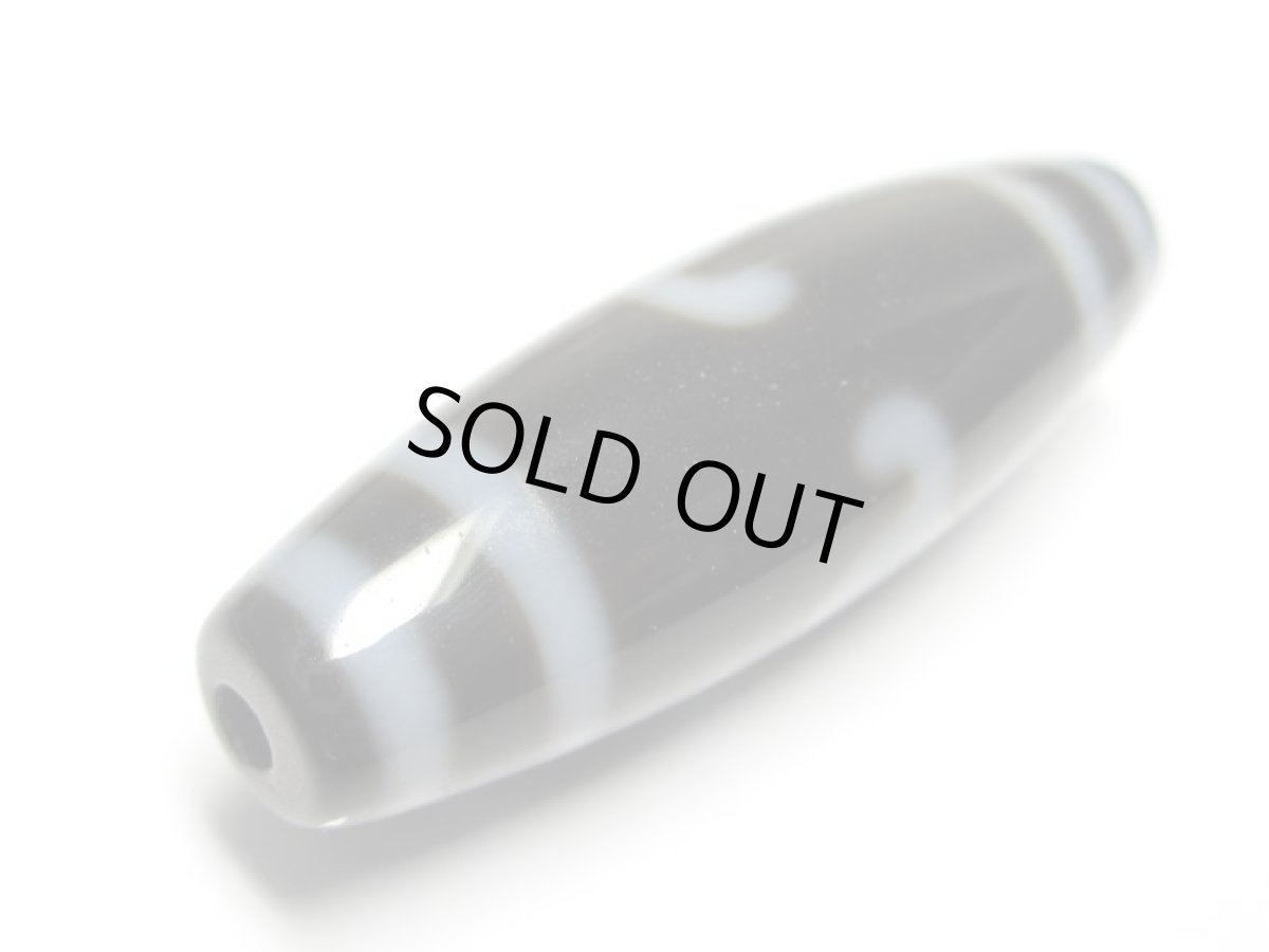 画像3: 黒地至純・如意樹（緑度母）天珠 38mm  (3)