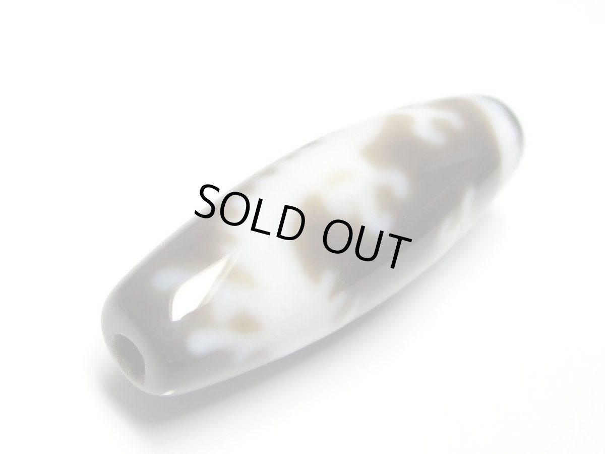 画像3: 黒地至純・観音乗龍天珠 38mm (3)