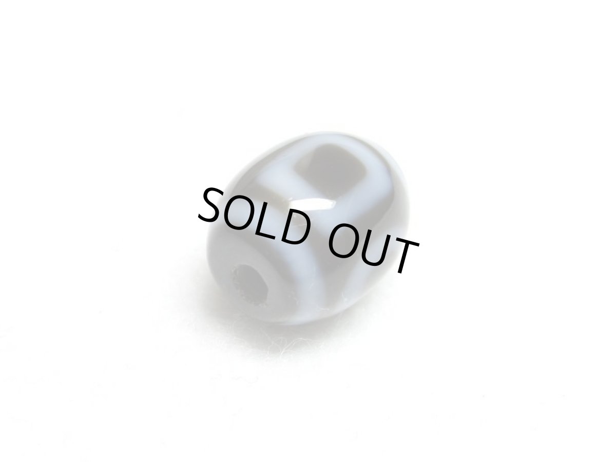 画像3: 黒地至純・雙天地天珠 12mm (3)