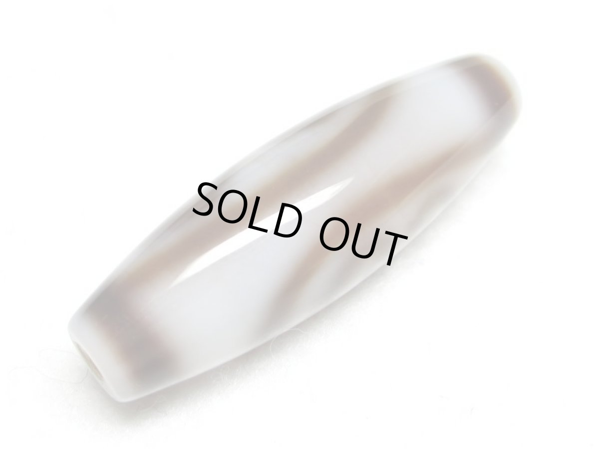 画像3: 白地至純・ 金剛如意天珠 38mm (3)