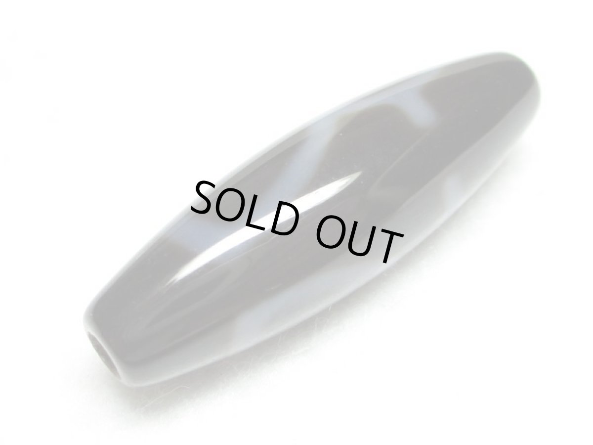 画像3: 黒地至純・財神天珠 38mm (3)