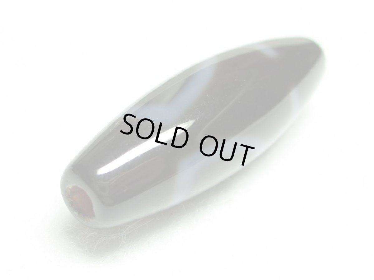 画像5: 黒地至純・財神天珠 38mm (5)