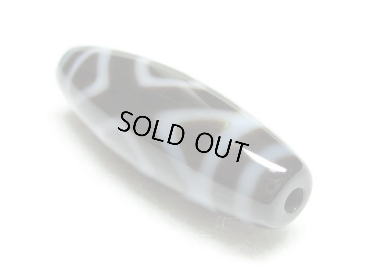 画像4: 黒地至純・金剛天珠 38mm  (4)