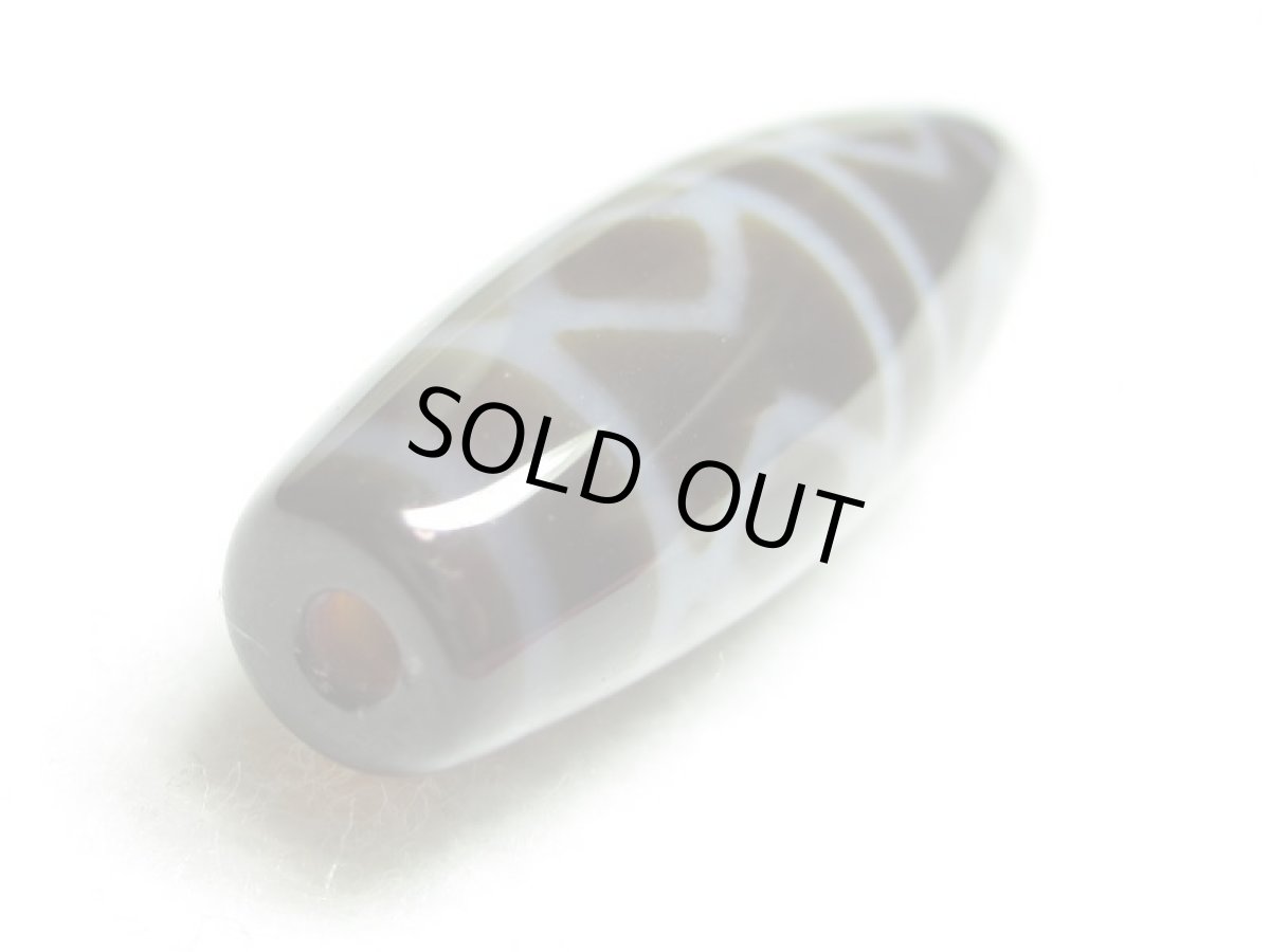 画像3: 黒地至純・金剛八眼天珠 38mm (3)