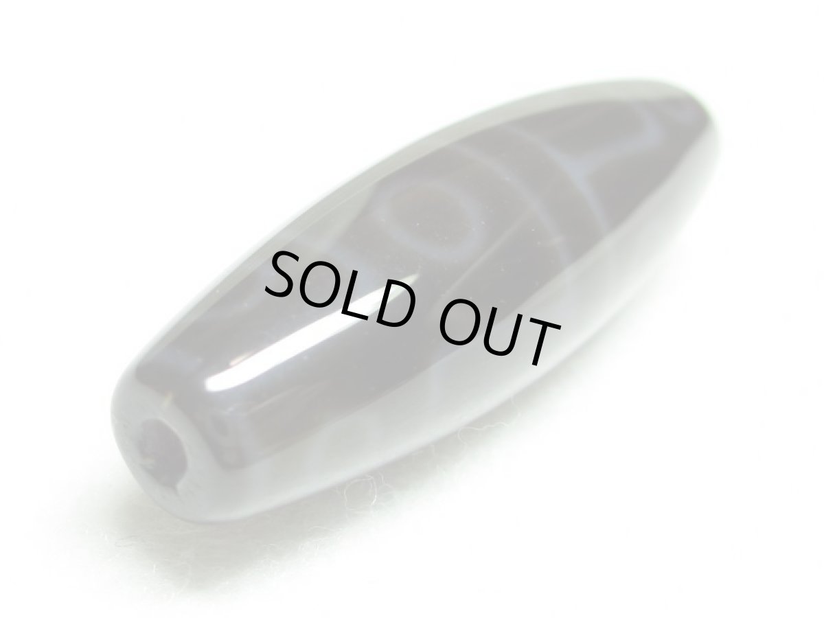 画像3: 黒地至純・十二眼天珠 40mm (3)