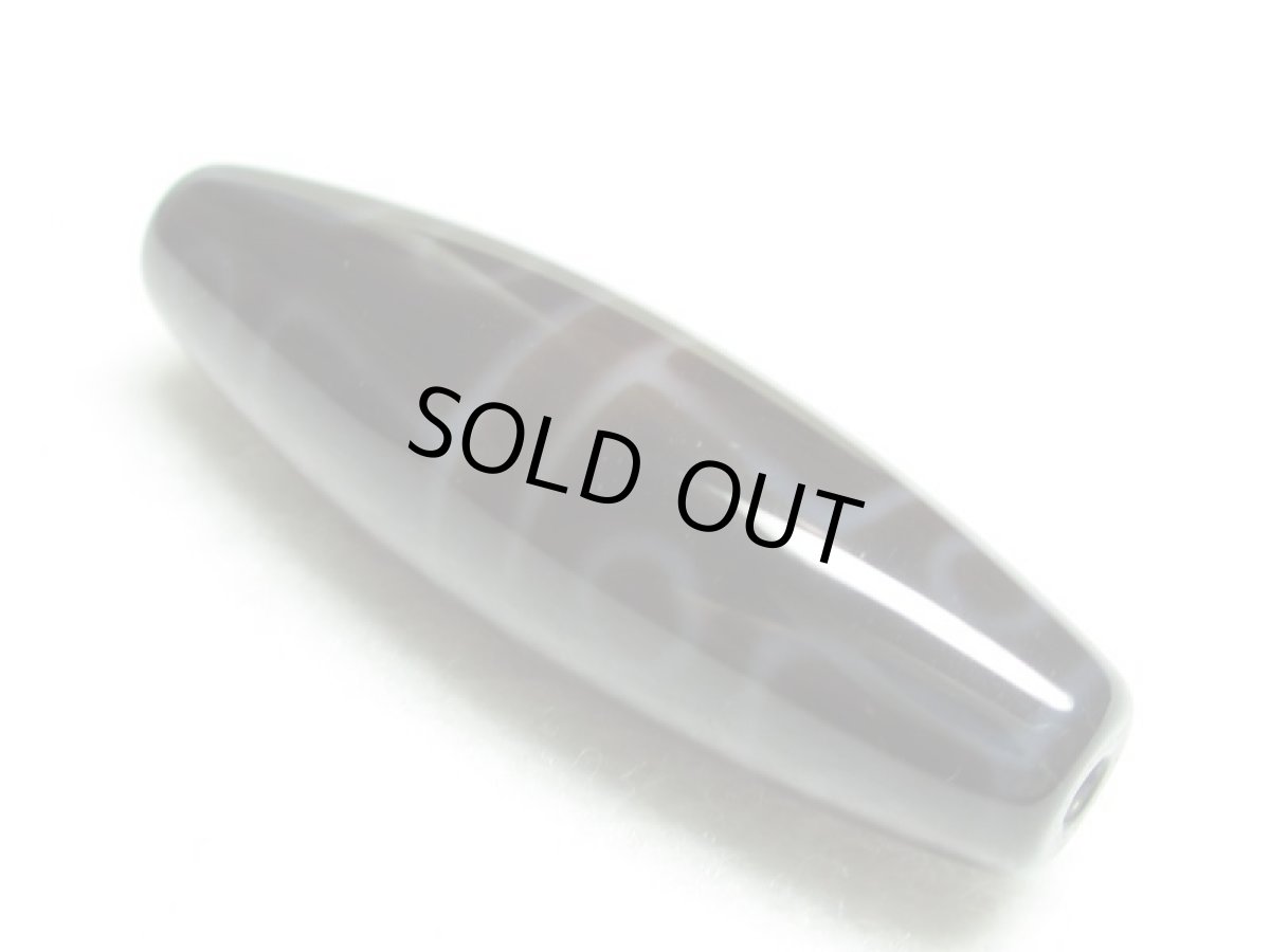 画像2: 黒地至純・十二眼天珠 40mm (2)