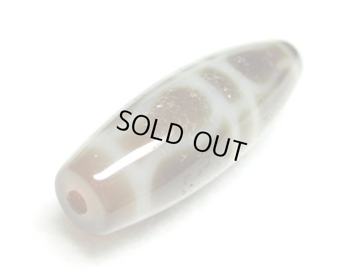 画像3: 黒朱砂・金剛杵天珠 38mm (3)