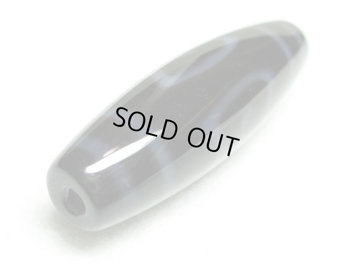 画像3: 黒地至純・大鵬鳥天珠 38mm  (3)