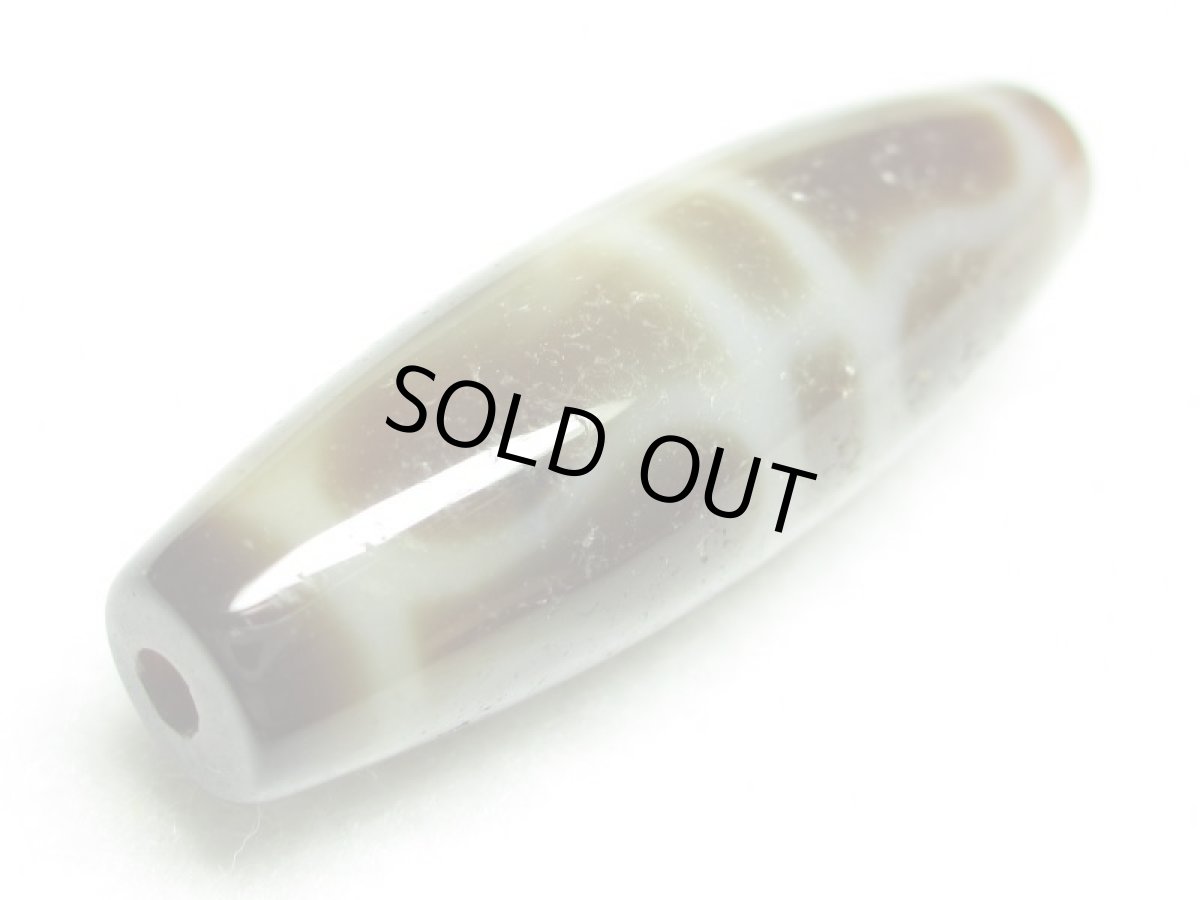 画像4: 黒朱砂・金剛杵天珠 38mm (4)