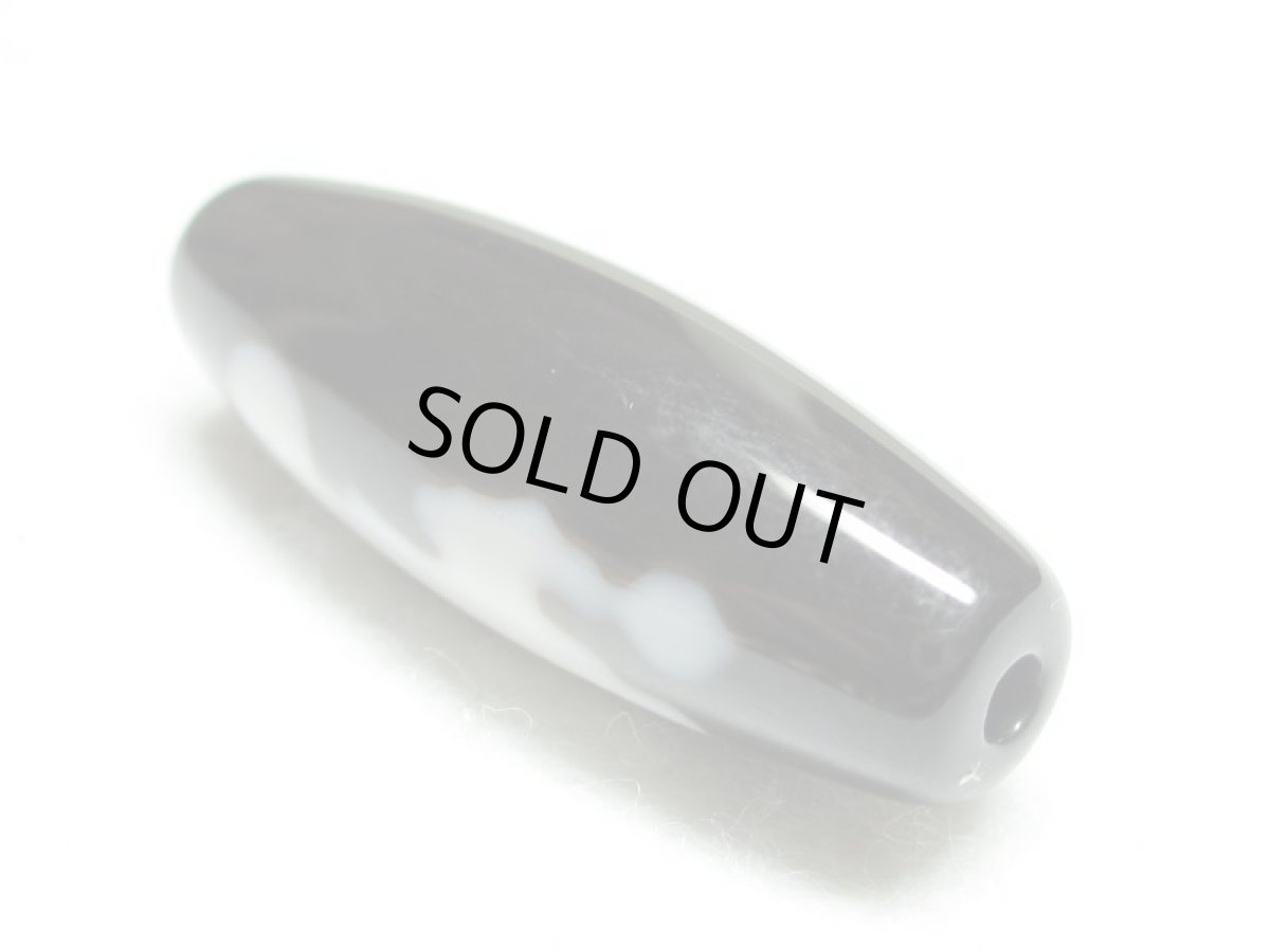 画像4: 黒地至純・大黒天天珠  38mm (4)