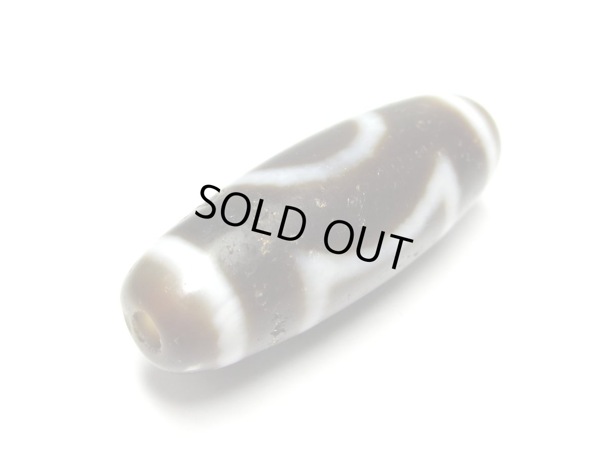 画像3: 風化龍鱗・天地天珠 30mm  (3)