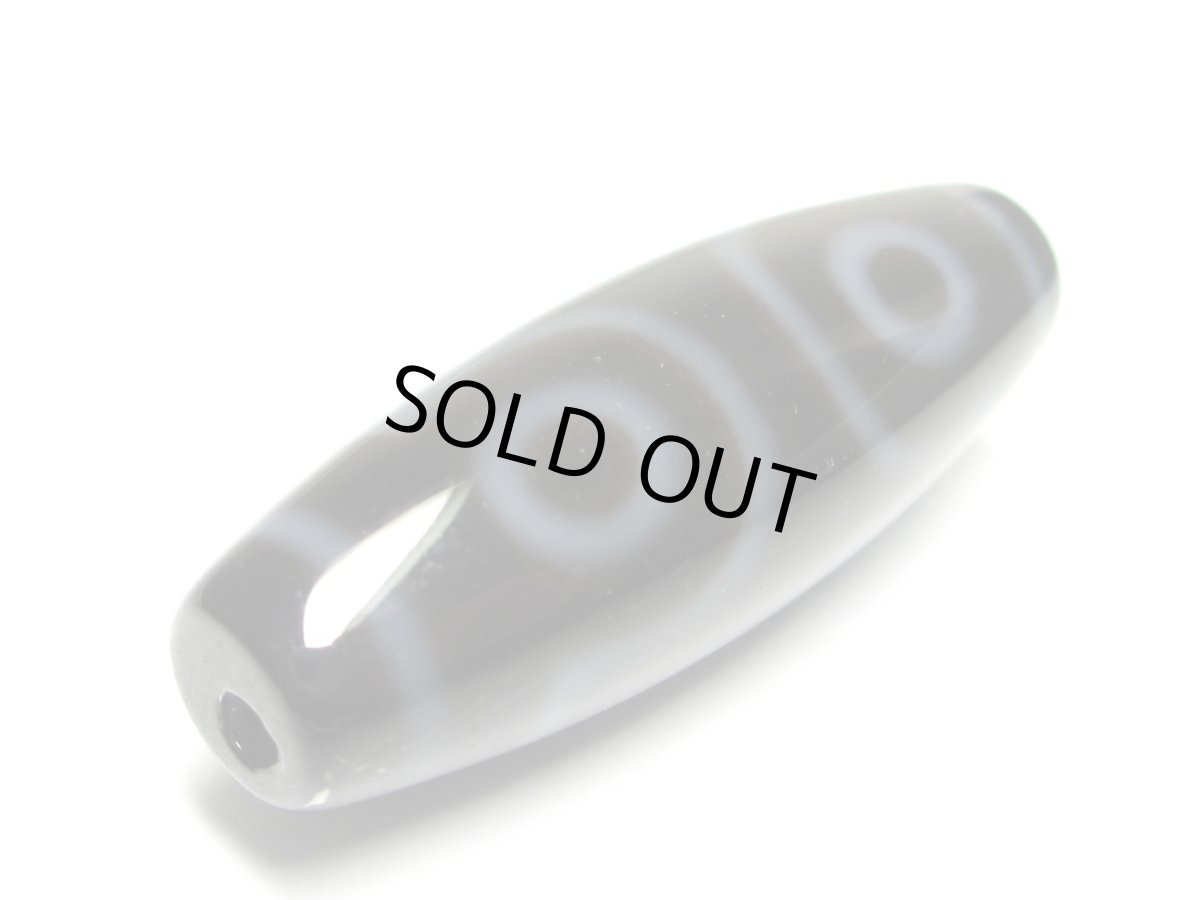 画像3: 黒地至純・七眼天珠 38mm  (3)