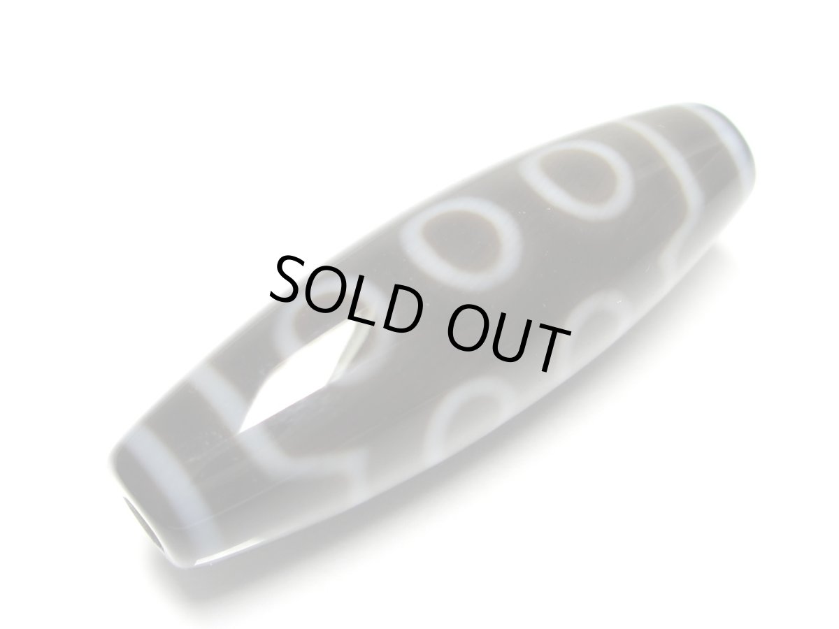 画像1: 黒地至純・十眼天珠 38mm  (1)