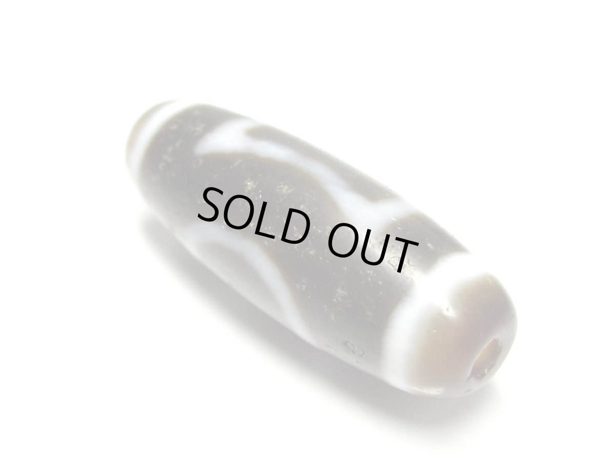 画像4: 風化龍鱗・天地天珠 30mm  (4)