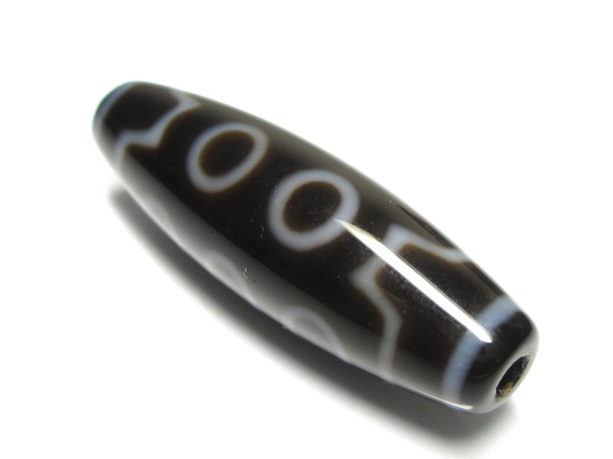 画像2: 黒地至純・十眼天珠 38mm  (2)