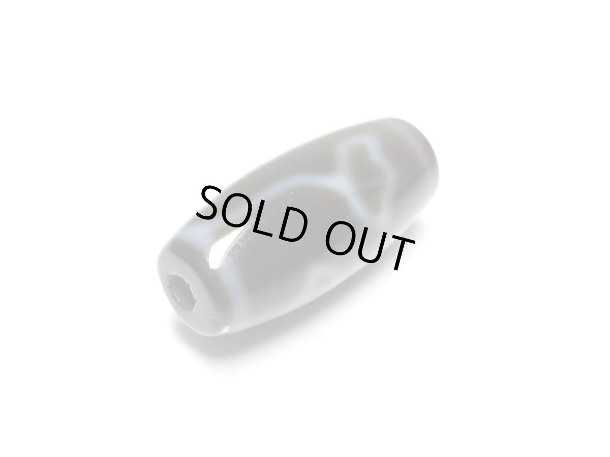 画像3: 黒地至純・水蓮花天珠 20mm (3)