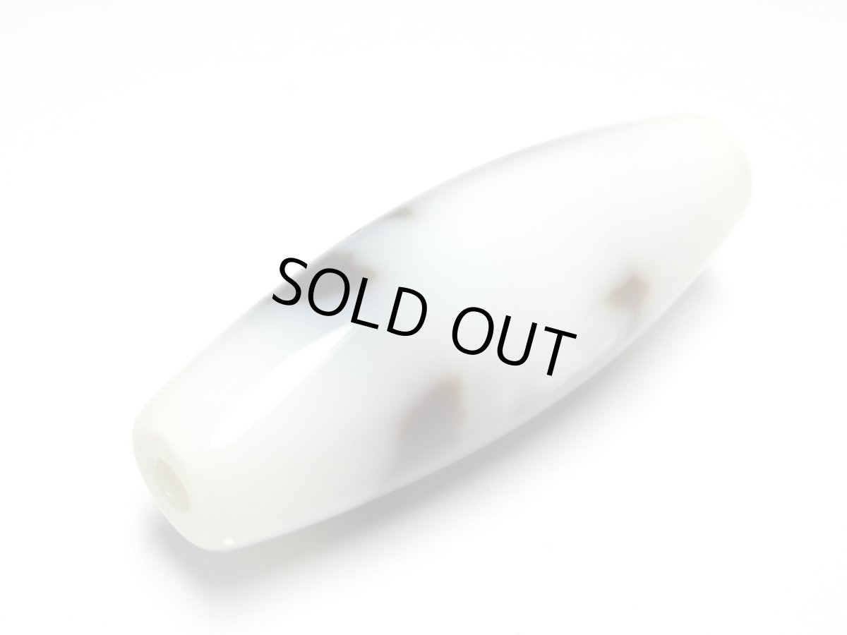 画像3: 白地至純・観音天珠 38mm (3)