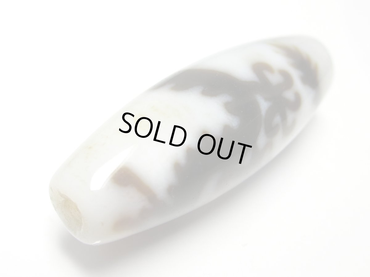 画像5: 白地至純・五爪龍神天珠 38mm (5)