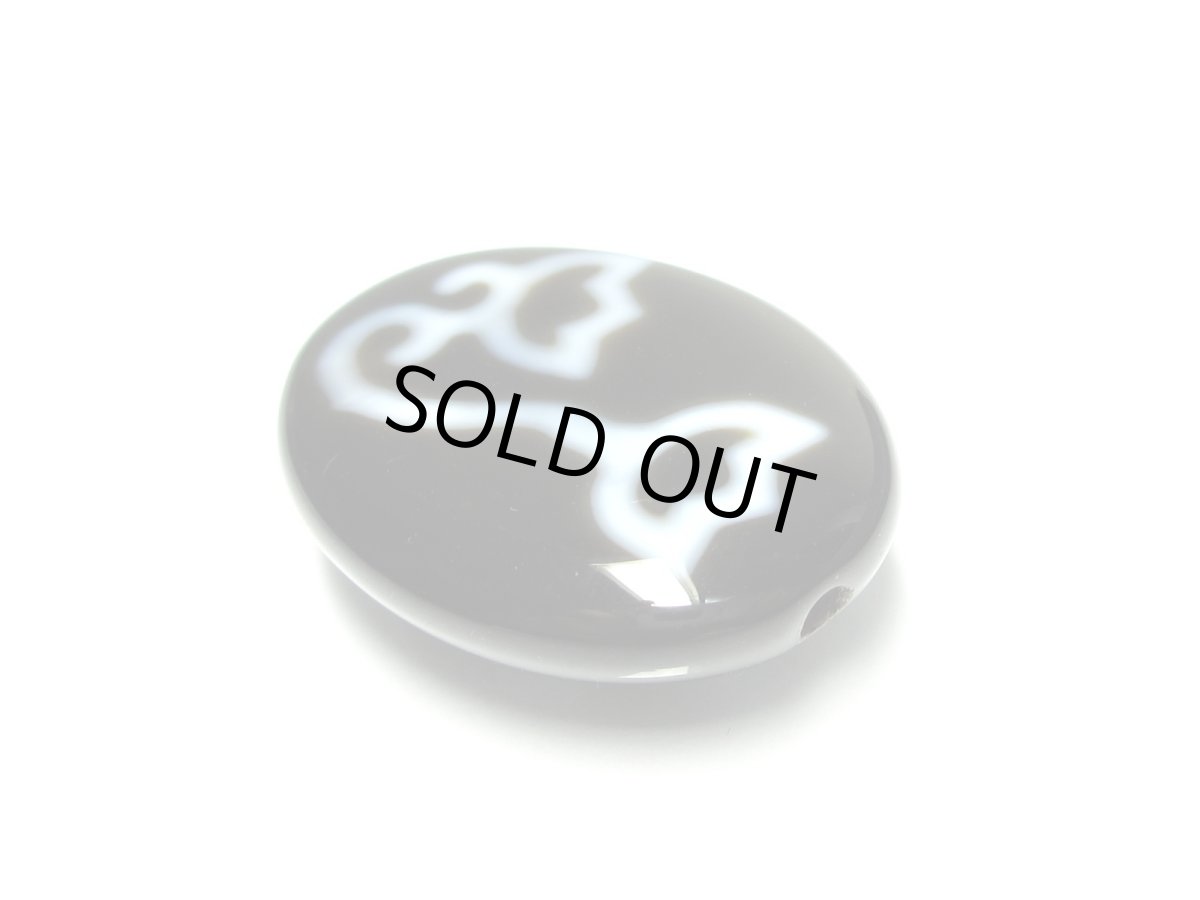 画像4: 黒地至純・観音如意樹（緑度母）天珠　ネックレストップ (4)