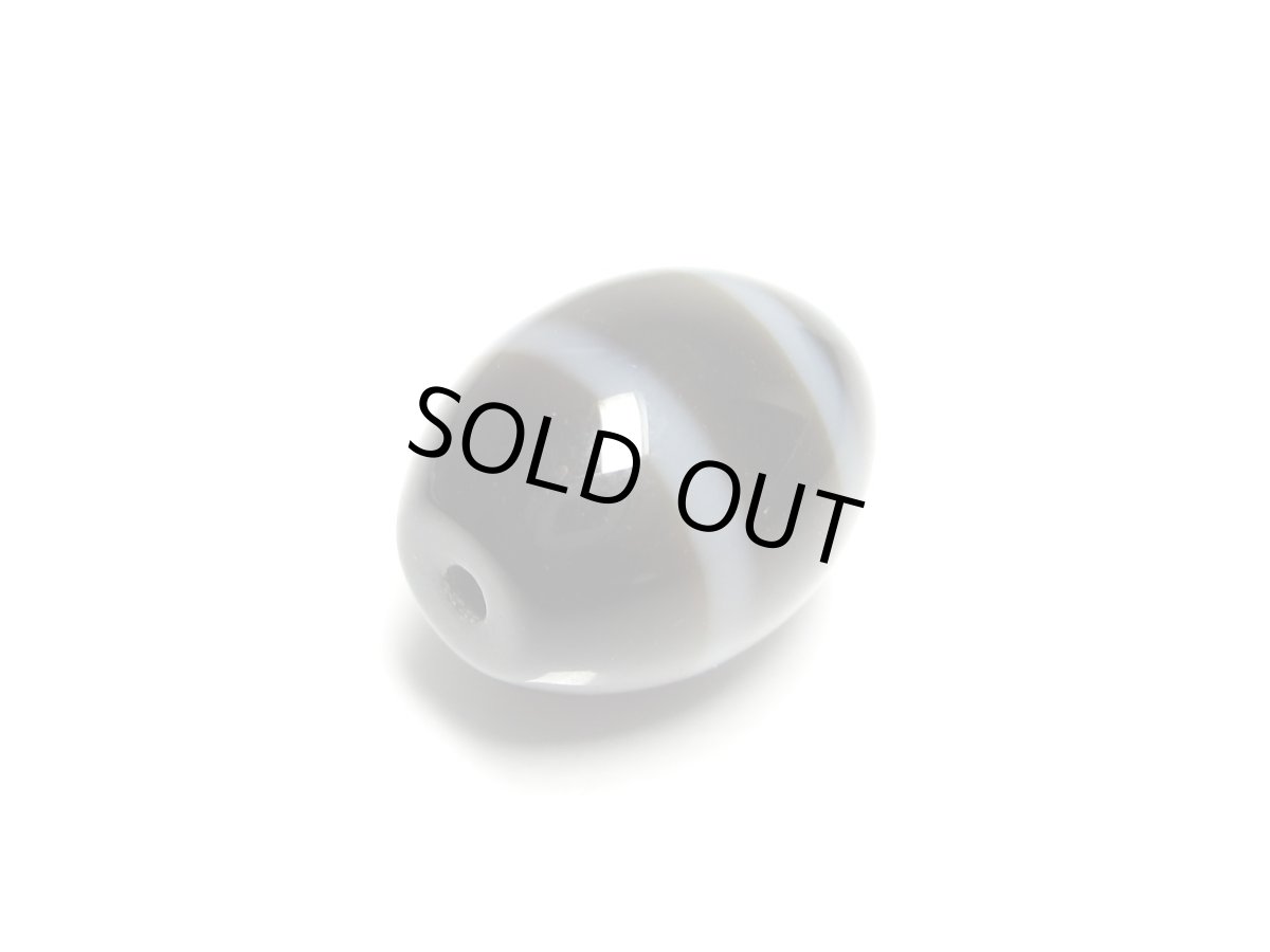 画像3: 黒地至純・線天珠 15mm (3)