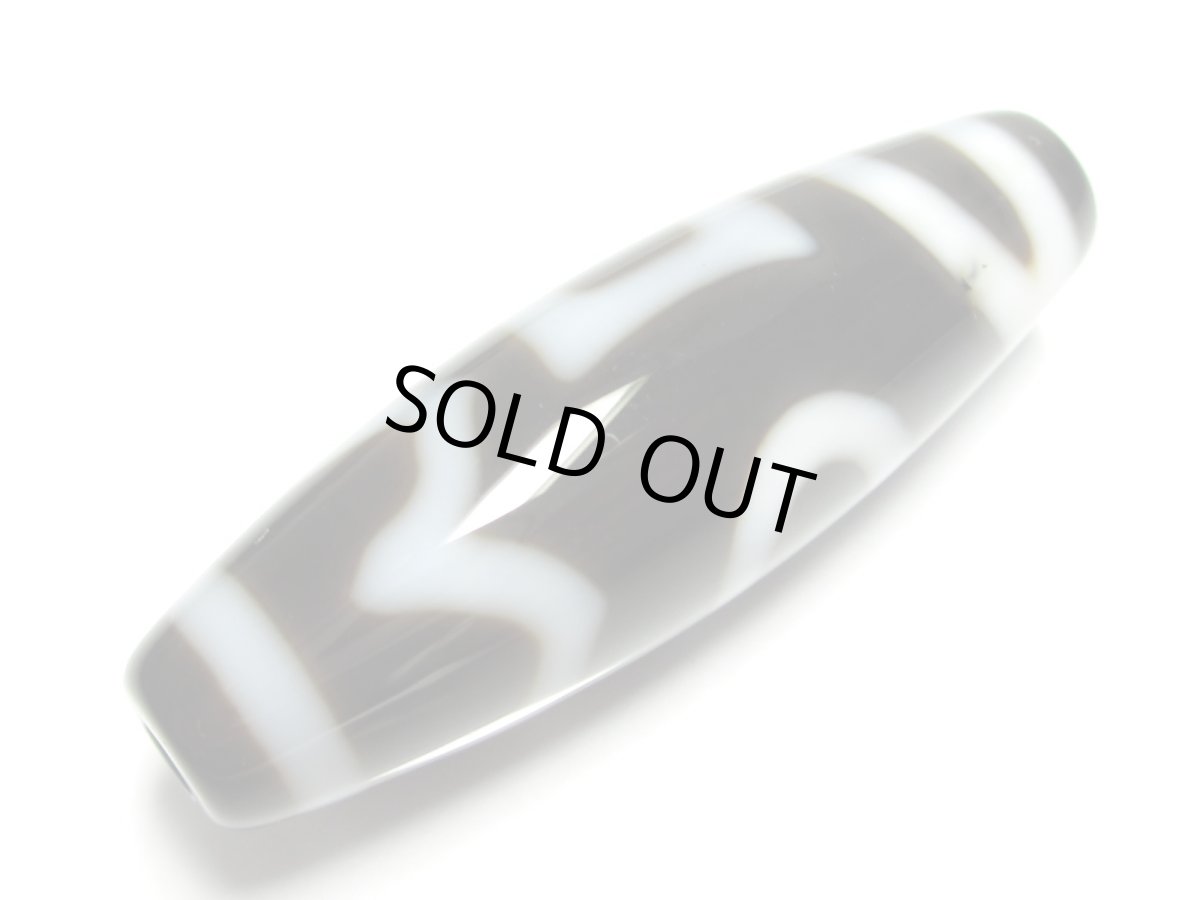 画像3: 黒朱砂・息増懐天珠 38mm (3)