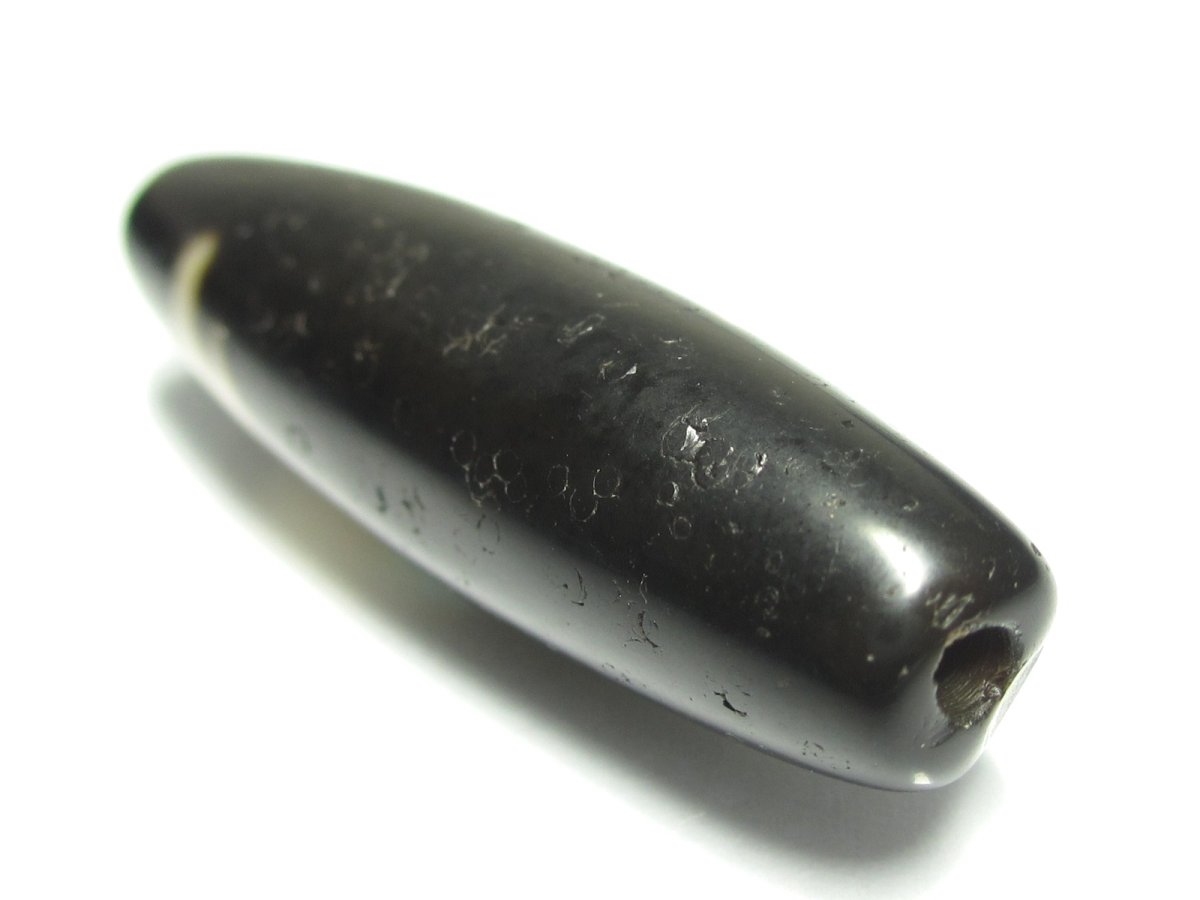 画像4: 【訳あり】高級風化龍鱗・鷹神天珠・44mm (4)